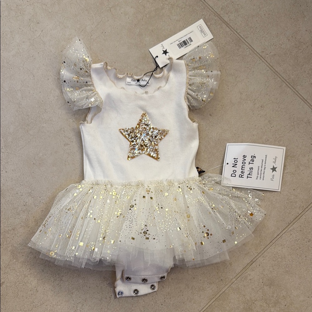 Petite Hailey Tutu Dress Bodysuit